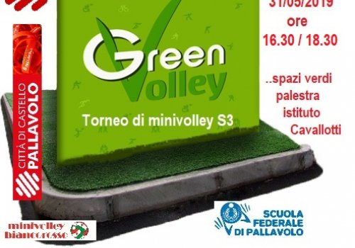 MINIVOLLEY BIANCOROSSO S3--TORNEO GREEN VOLLEY - 